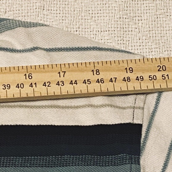 South Pole Polo Shirt Mens Size XL Black Green White Striped With Collar - Picture 10 of 16